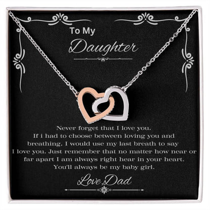 Daughter Gifts - Never Forget That I Love You